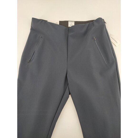 BR Standard Skinny Fit Highrise 4 Way Stretch Navy Blue Pants Size 8 Short - Picture 3 of 15